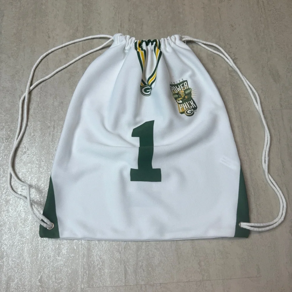 Green Bay Packers Drawstring Bag Micah Parsons cinch sak